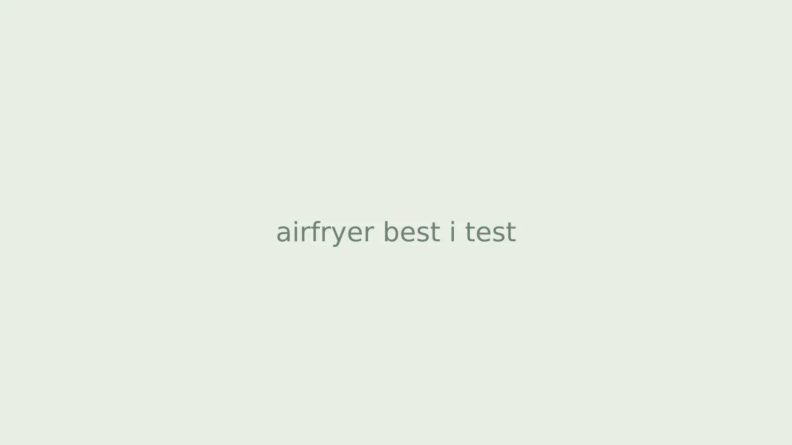 airfryer best i test – airfryer på kjøkkenbenk
