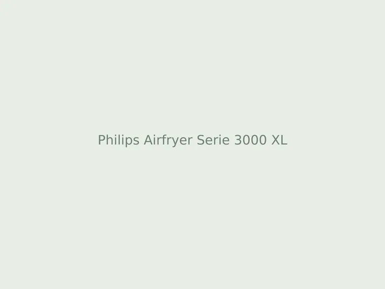 Philips Airfryer Serie 3000 XL