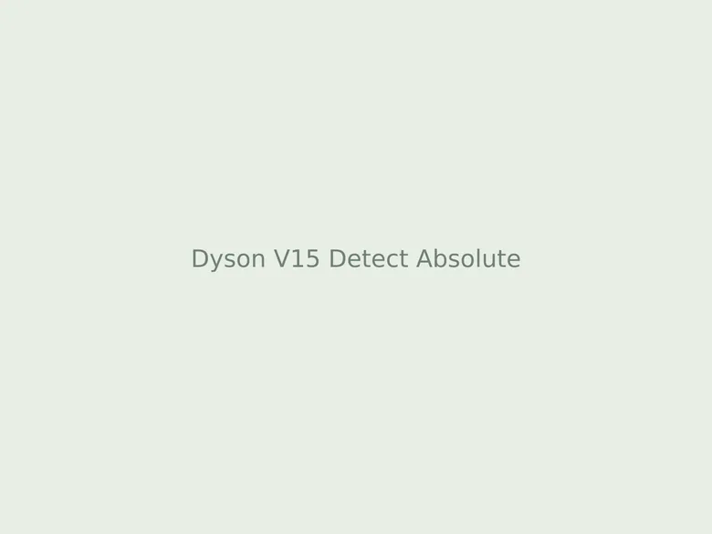 Dyson V15 Detect ledningsfri støvsuger