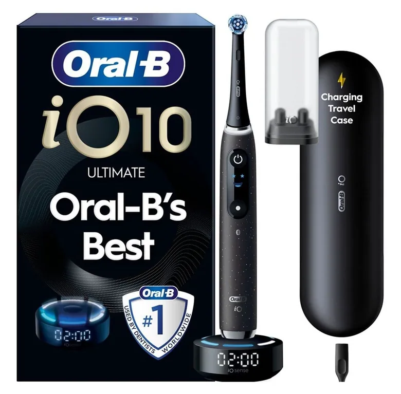 Oral-B iO10 Cosmic Black elektrisk tannbørste